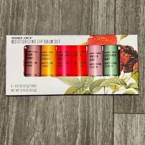 Brand New in Box Trader Joe’s Moisturizing Lip Balm Set